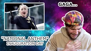 Lady Gaga - National Anthem - Inauguration - REACTION!