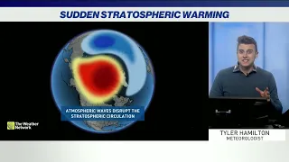 Could This Sudden Warming at the North Pole Prolong Winter Weather in Canada?