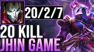 20 KILL JHIN GAME IN HIGH ELO