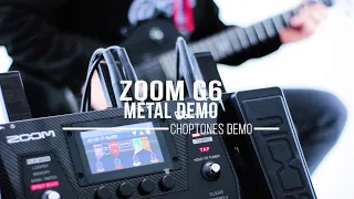 Zoom G6 | Metal Demo