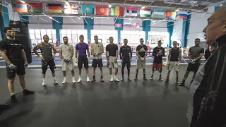 1-я тренировка сборной России в 2023 году