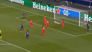 Mbappe’s miss in UCL final {with Titanic music}