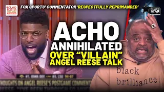 OU-ACHO! Roland RIPS Fox Sports analyst's ass for DISGUSTING Angel Reese take