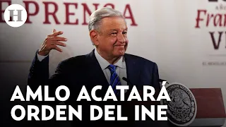 “Si eres conservador, no veas la mañanera”: AMLO responde a medida interpuesta por el INE