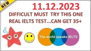 BRITISH COUNCIL IELTS LISTENING TEST 2023 WITH ANSWERS - 11.12.2023