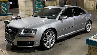 2007 Audi S8 5.2L Lamborghini V10 w/ catback exhaust system