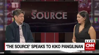 'The Source' speaks to Senator Francis Pangilinan