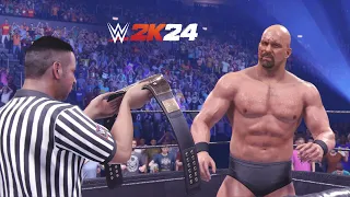 WWE 2K24 - Stone Cold TITLE VICTORY MOTION (PS5)