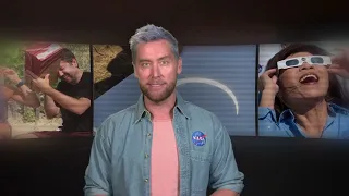 NSYNC’s Lance Bass Shows How to Safely View a Total Solar Eclipse!