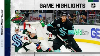 Wild @ Kraken 10/28/21| NHL Highlights