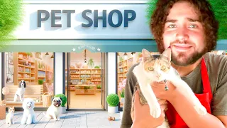 ABRI UMA LOJA DE ANIMAIS! - Pet Shop Simulator