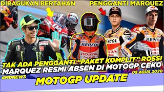 TAK ADA PENGGANTI ROSSI DI MOTOGP🔴MARQUEZ ABSEN DI MOTOGP CEKO 2020🔴DOVI BAKAL PERGI DARI DUCATI