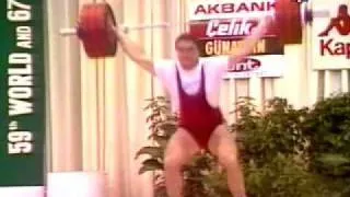 Frank Rothwell's Olympic Weightlifting History Botev, Weller, Zakharevich  Snatch 1989 WWC