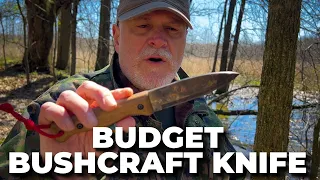 Best Budget Bushcraft Knife I've Found | BPS B1 Carbon Steel