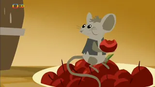 Nejkrásnější pohádky S01E56 - Myš z města a myš z vesnice (česky / CZ dabing) 56.díl