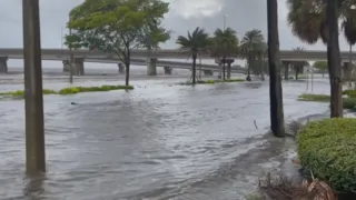 Tampa streets underwater as Hurricane Idalia makes landfall in Florida
