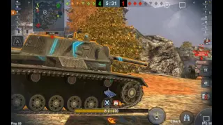 World of Tanks Blitz - 7 kill - t46 AirWolfOne