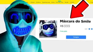 COMPREI UMA MÁSCARA DO SMILE STALKER NA VIDA REAL