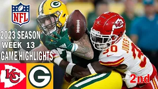 Chiefs vs Packers Week 13 12/3/23  FULL GAME HIGHLIGHTS  | NFL Highlights Today