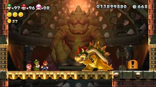 Super Mario bros U deluxe  THE FINAL BATTLE