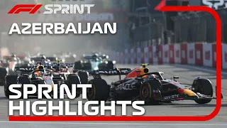 F1 Sprint Highlights | 2023 Azerbaijan Grand Prix