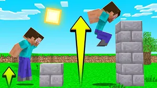 EVERY JUMP = JUMP HIGHER In Minecraft? (impossible)