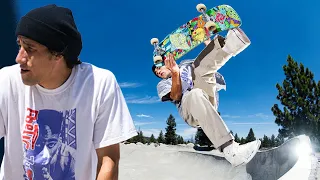 5 Minutes of PURE Erick Winkowski: Camping With The Homies! | Santa Cruz Skateboards