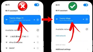 Kako popraviti Wi-Fi povezan na uređaj.  Ne mogu pružiti Internet Problem na Androidu