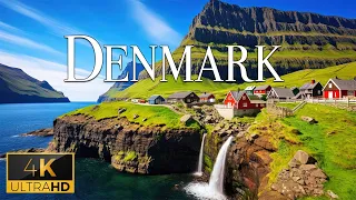 FLYING OVER DENMARK (4K Video UHD) - Peaceful Piano Music With Beautiful Nature Film For Relaxation