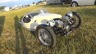 Triking Moto Guzzi Threewheeler - Engine Sound - Goodwood Festival of Speed 2022