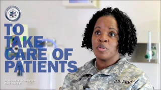 Why do you want to be a military nurse?