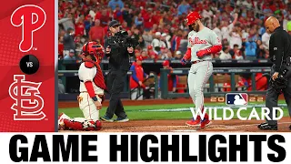 Phillies vs. Cardinals Wild Card Game 2 Highlights (10/8/22) | MLB Postseason Highlights