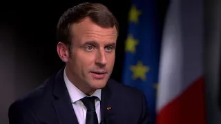 Macron: "Mistake" for U.S. to withdraw from Paris climate accord