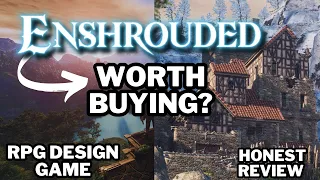 ENSHROUDED IS IT WORTH BUYING?// THOUGHTS & IMPRESSIONS//RPG DESIGN GAME// HONEST REVIEWS (GIFTED)