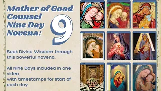 Mother of Good Counsel || Nine Day Novena #catholicdevotion #novena