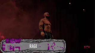 WWE 2K24 AttitudeEra PS5 ECW Rage vs Rob Van Dam