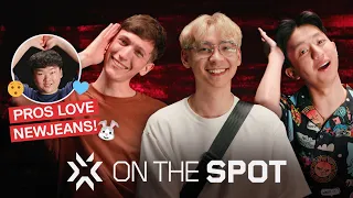 F0rsakeN, Stax, and Boaster are NewJeans fans?!? | On The Spot