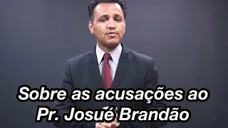 Pastor Josué Brandão é DESMASCARADO?