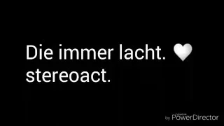 Stereoact feat Kerstin ott - Die immer lacht lyrics