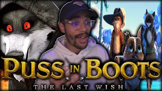 "Puss in Boots: The Last Wish" MOVIE REACTION! *FIRST TIME WATCHING*