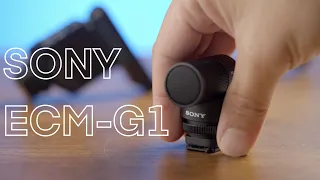 SONY ECM-G1, the tiniest and smallest MI shoe mic