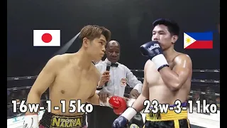 16 W 15KO JIN SASAKI VS TOP1 WELTERWEIGH JOE NOYNAY FIGHT HIGHLIGHTS