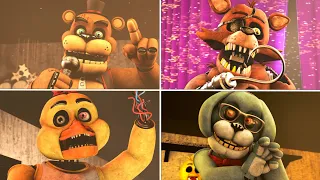 [SFM FNaF] Every Stylized Animatronic in a Nutshell