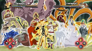 SEMUA ULTIMATE JUTSU 10 JINCHURIKI DAN BIJUU | Naruto Shippuden Ultimate Ninja Storm 4