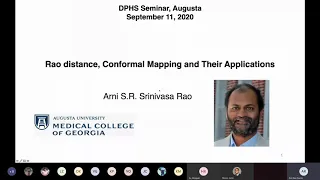 Rao Distance, Conformal Mapping and Their Applications, by Arni Rao September 11, 2020