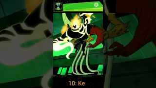 All Kevin 11 Mutations | Kevin Mutations |  #Ben10 | Ben 10 shorts #shorts #mutation #kevinmutation