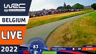 Shakedown LIVE! | WRC Ypres Rally Belgium 2022