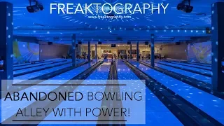 Abandoned Bowling Alley with Power | Urban Exploring with Freaktography and Forgotten Productions