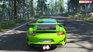 Forza Horizon 4 - Porsche 911 GT3 RS | Goliath Race Gameplay