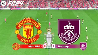 FC 24 | Manchester United vs Burnley - 23/24 Premier League Season - PS5™ Full Gameplay